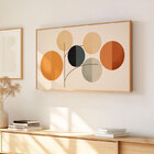 Quadro Sinfonia De Outono | Abstrato Geométrico 60x40cm | Mol